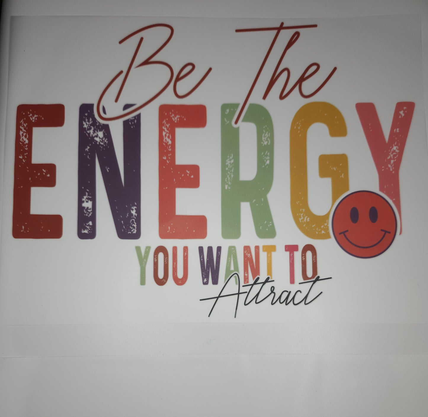 Be the energy