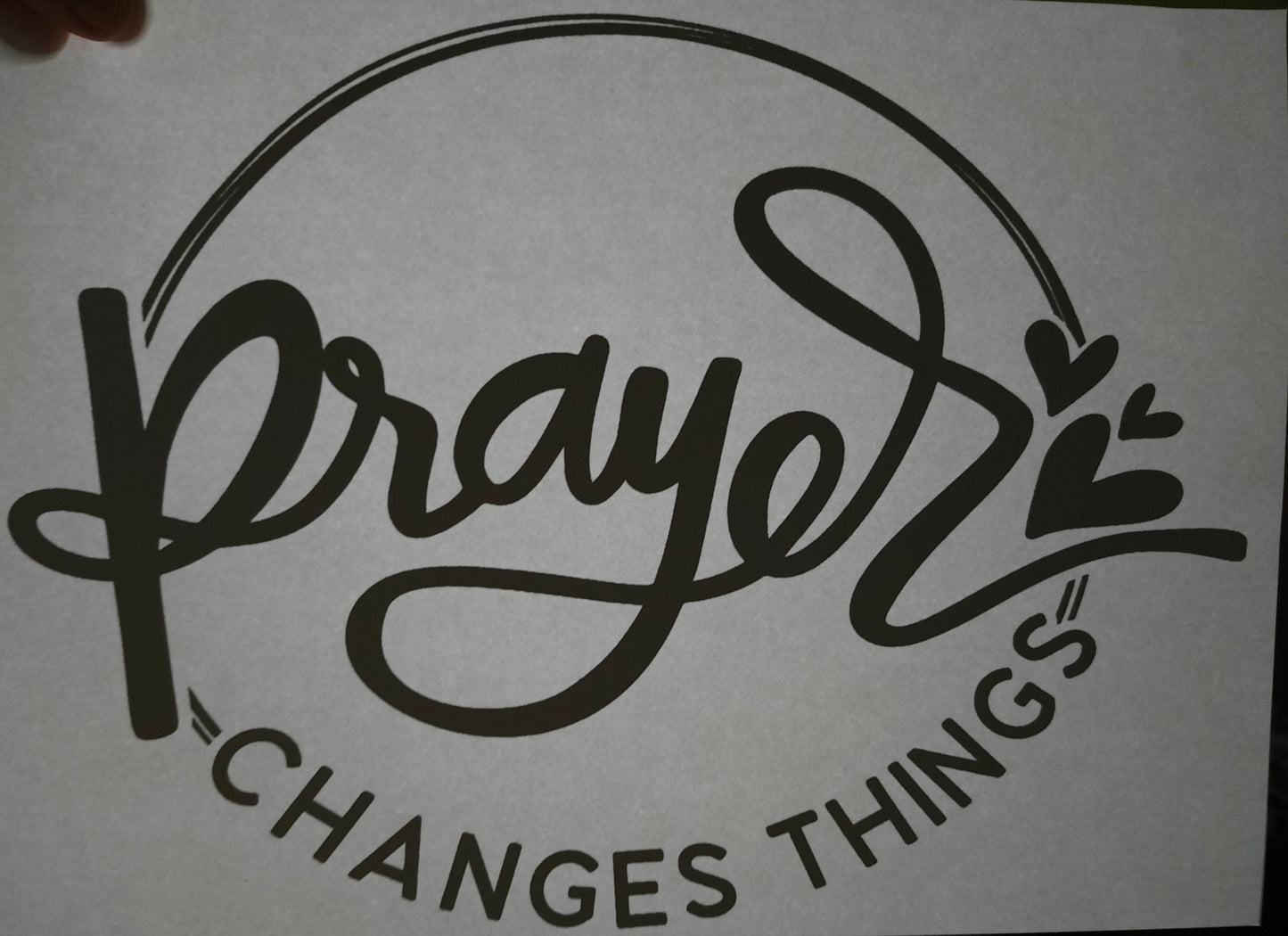 PRAYER CHANGES THINGS